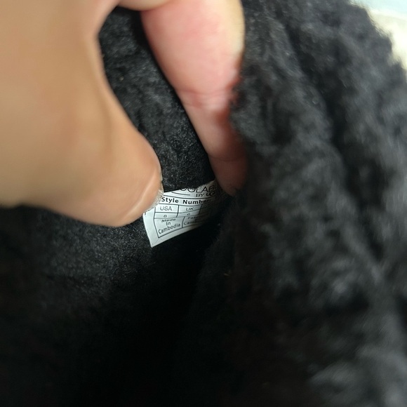 Koolaburra by UGG Black Women's Boots michon pull on short suede size 8 - Picture 6 of 7